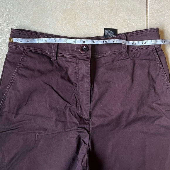 COS Burgundy Wide-Leg Pants - Picture 9 of 12